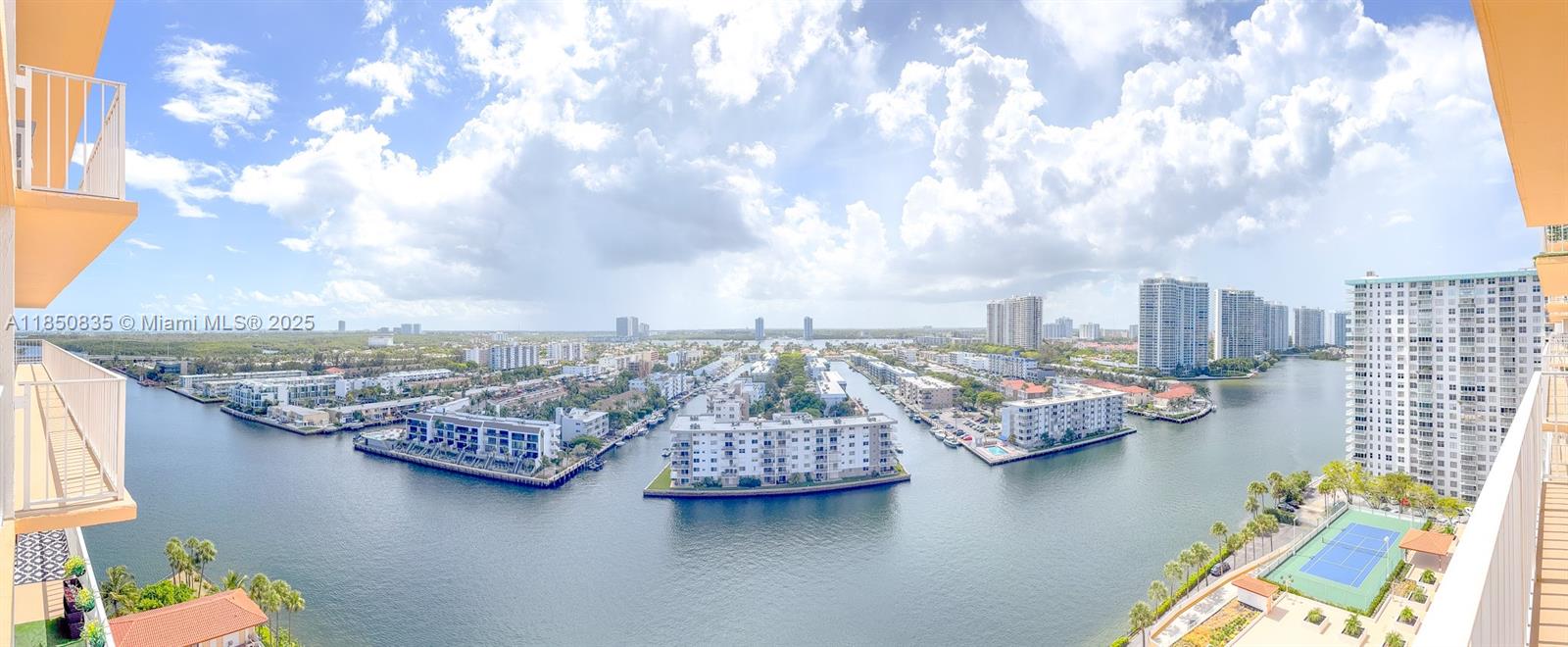 This ample 2-bedroom, 2-bath condo on the 19th floor offers breathtaking views of the Intracoastal and wide city. With an open-concept living space, updated kitchen, and floor-to-ceiling windows. Balconies have been recently renovated. Split floor plan with en-suite bath in each bedroom and walk-in closet. Located in the heart of Sunny Isles Beach in a luxury building only steps away from the Ocean and top-tier amenities such pool, sauna, gym, library, tennis court, valet services and many more. Excellent opportunity for investors as this is the only Winston Towers allowing rentals right after purchase. Renting is limited for a minimum of six months once a year. Contact agent for an exclusive showing. Sellers are motivated.