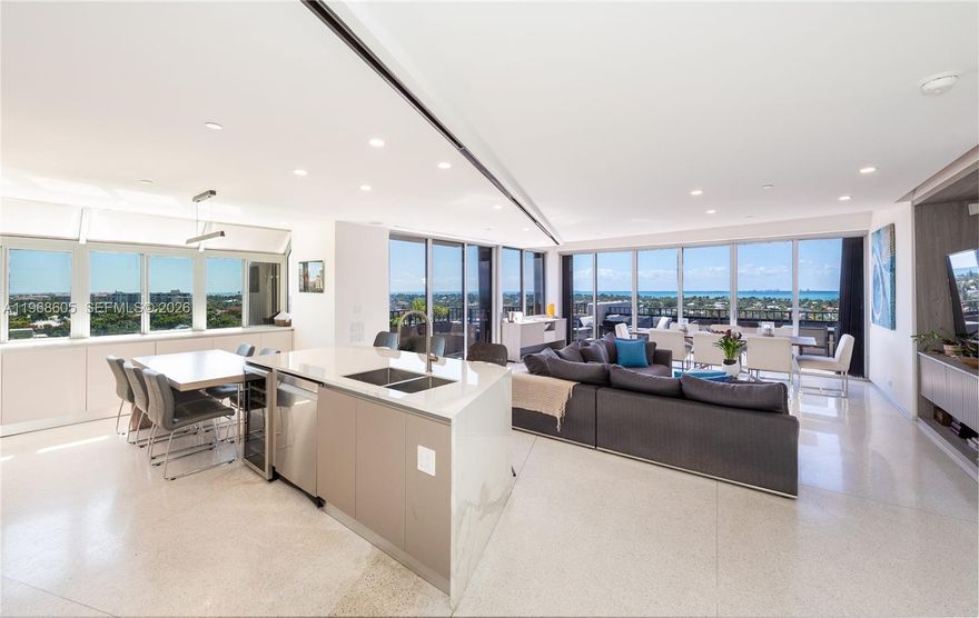 RENOVATED SLOPE UNIT, LOCATED AT 9TH FLOOR AT EMERALD BAY. This 3 bedrooms and 3 bathrooms plus Den residence boats an oversized terrace with southwest views, ideal for entertaining while enjoying stunning sunsets. Spacious, light-filled interior and functional layout majestic this home perfect for families. Rental price includes 2 parkings spaces. Available for annual lease.