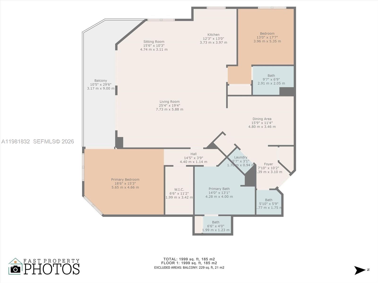 MARINA PALMS RESIDENCES N - Residential Lease