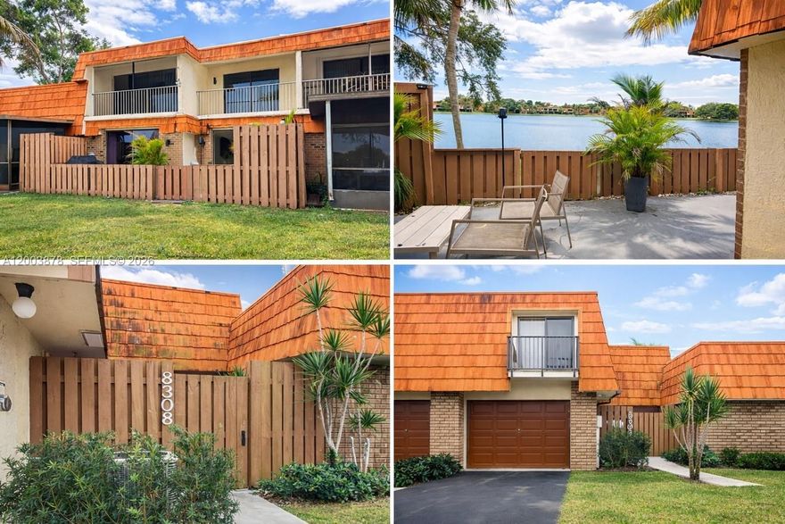 3 bedroom, 2.5 baths, lake view. 1 garage space, 2nd additional parking spot and visitors parking. Do not allow rental before 3 years of ownership. Requieres association approval. Located in a community featuring swimming pool, kids playground, tennis court, club house