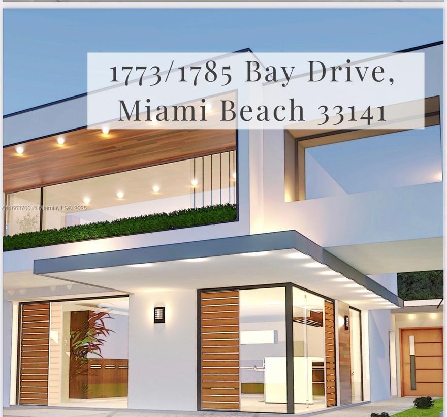 One of a kind opportunities in Miami Beach to own and build your dream home or develop a high project on a 15,120 sqft buying both lots, enjoy the breathtaking views of Miami in an exclusive community. Each lot available on their own or together. Purchase price at $1,399,000 each lot. Do not miss the opportunity to acquire this unique gem! The house was demolished.
