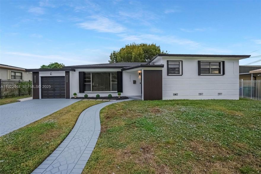 This completely remodeled 4-bedroom, 2-bath single family home is the turn-key retreat you’ve been searching for. With a brand-new roof, impact front door, updated plumbing and electrical, and remodeled bathrooms, no detail has been overlooked. The kitchen is a showstopper — featuring brand new appliances, custom wood cabinets, and stunning quartz countertops. Enjoy new luxury flooring throughout every room, including the beautifully converted garage offering a private fourth bedroom with separate entry — ideal for guests, in-laws, or rental income! Insurance discounts available thanks to storm protection features = LOWER MONTHLY PAYMENT.
Unwind in your backyard as the sun sets over the tranquil lake — your private daily escape. This home checks every box and won’t last long. Schedule your private showing today and make it yours before someone else does!