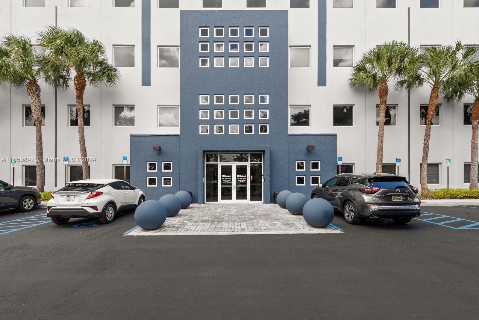 • Units are currently separated, can be connected
• Waiting areas, conference rooms, bull pen areas, private offices, filing area, kitchenette (no water/no sink)
• Upscale and tasteful finishes throughout
• Acoustical drop ceiling at approximately 9’
• Separate AC units and controls
• Separate electric meters
• Impact glass windows — south exposure
• Seven (7) premium parking spaces on the 2nd floor of the covered parking garage (2087, 2088, 2089, 2090, 2091, 2092, 2093)