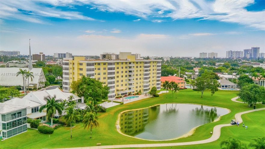 Amazing unit on the northeast corner PH of Country Club Towers, it offers 3 bed/2 baths, Very spacious, airy & bright with lots of windows right  overlooking the open nonstop view of the city skyline, Open Balcony for your personal enjoyment! Located right on Coral Ridge Country Club Golf Course right on the 5th fairway of the course, Parking under roof, New Windows, Electric Shutters, New A/C, Club Room, pool overlooking the lake on the 5th hole, the perfect unit on the penthouse for the perfect price per square ft., waiting for the right taste and decor, its a life style steps to restaurants, short distance from the Ocean & more, Unit could be rented immediately, washer & dryer could be installed inside the unit, must be seen today before is too late!!Owners Motivated!!!