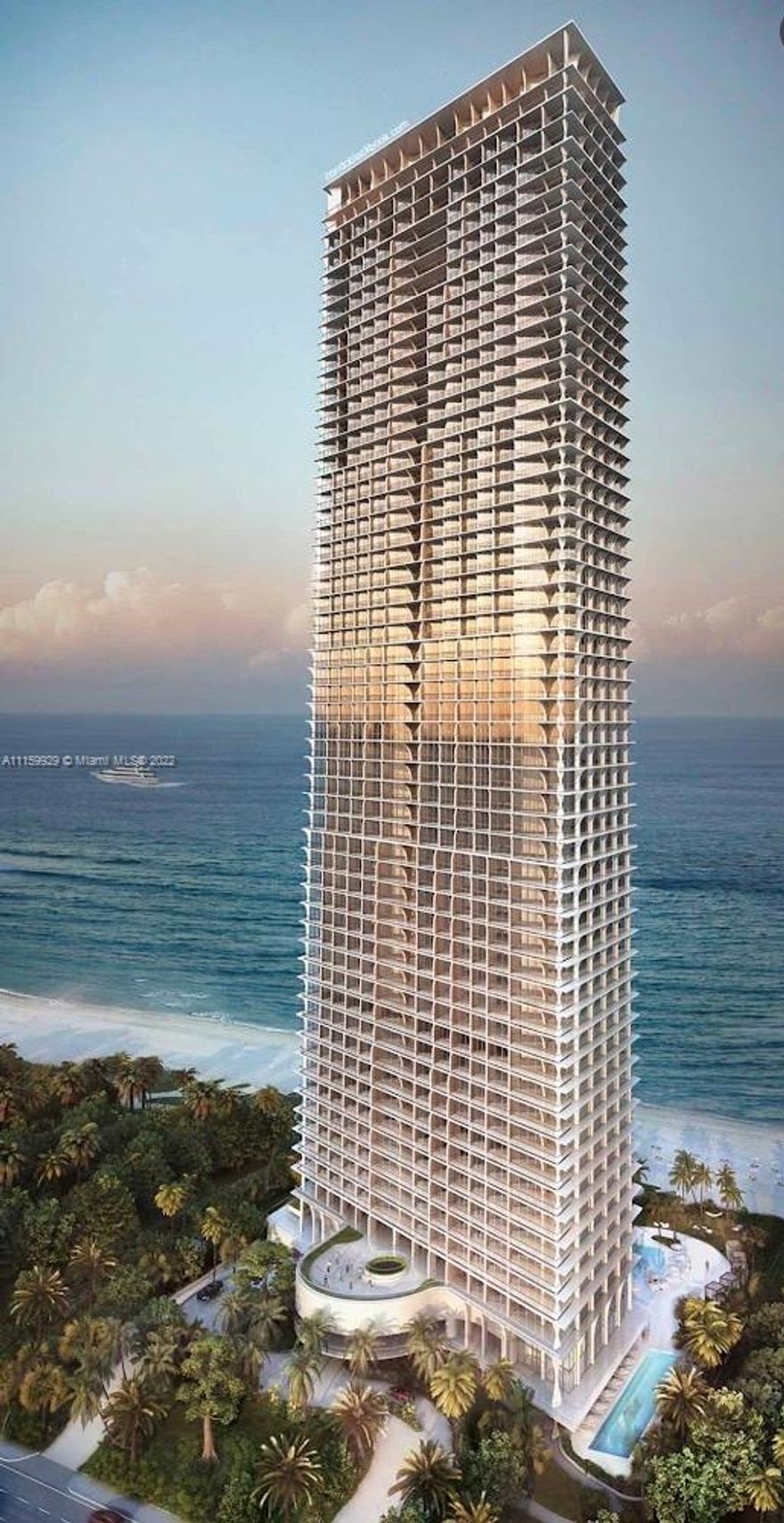 Designed by Pritzker Prize-winning Swiss architects, Herzog & De Meuron, Jade Signature Condominium is one of the most prestigious buildings in Sunny Isle Beach. 

Unit 2401 provides unobstructed 180’ views of both ocean & city. An impeccable flow-through unit with its own private luxury elevator.  Jade Signature provides resort styled amenities including the famous Tata Harper Spa, beach-side heated pool private beach pavilion with beach services & more. All windows shades are automatic by a click of a button, built in designer closets & throughout the living/dining room the walls have laminated wood placed on them giving a new and fresh modern look. Large glass walls from floor to ceiling gives each room its individual personality while providing overall transparency.