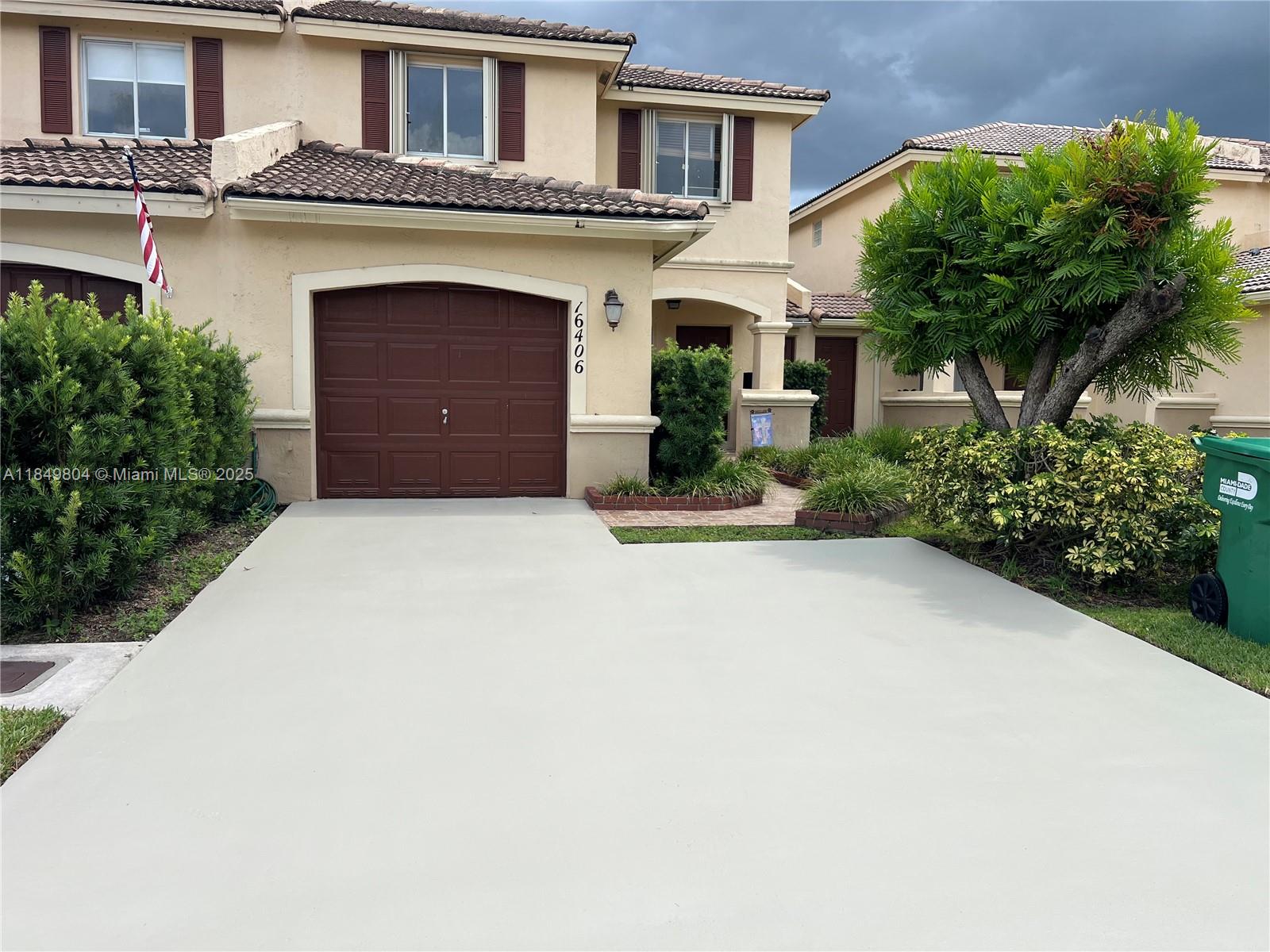 Beautiful and spacious 3-bedroom, 2.5 bath townhome with a loft (possible 4th bedroom) located in the heart of West Kendall! Enjoy a private patio perfect for entertaining family and friends, situated on a quiet dead-end street. This well-maintained home features a newly renovated kitchen, fresh interior paint, and two private storage spaces. Located in the sought-after, safe, and beautifully kept community of Lago Mar with a low HOA. Original owners—never rented. Prime location just minutes from Publix, Walgreens, gyms, restaurants, and several recreational parks. Easy to show!