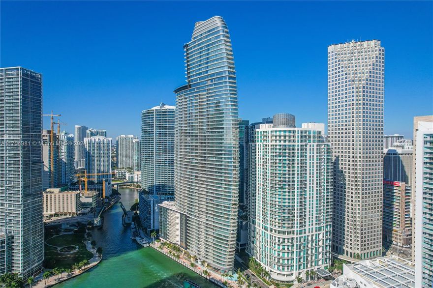 MOTIVATED SELLER! Bring your offers!

Experience unparalleled luxury in the heart of Downtown Miami at the Aston Martin Residences. Unit 4301 offers over 3,800 square feet of refined living space, featuring 5 bedrooms, 5 full bathrooms, and 1 half bathroom.

The wraparound terrace showcases panoramic views of Downtown Miami and Biscayne Bay. The gourmet kitchen is equipped with Gaggenau appliances, a Subzero refrigerator, a marble-topped island, and a wine cellar, perfect for entertaining.

Residents enjoy over 42,000 square feet of amenities, including a two-level fitness center, spa, infinity-edge pool, and 24-hour valet and concierge services. Includes two assigned parking spaces and is decorator-ready for a personalized touch. Easy to show—contact the listing agent today.