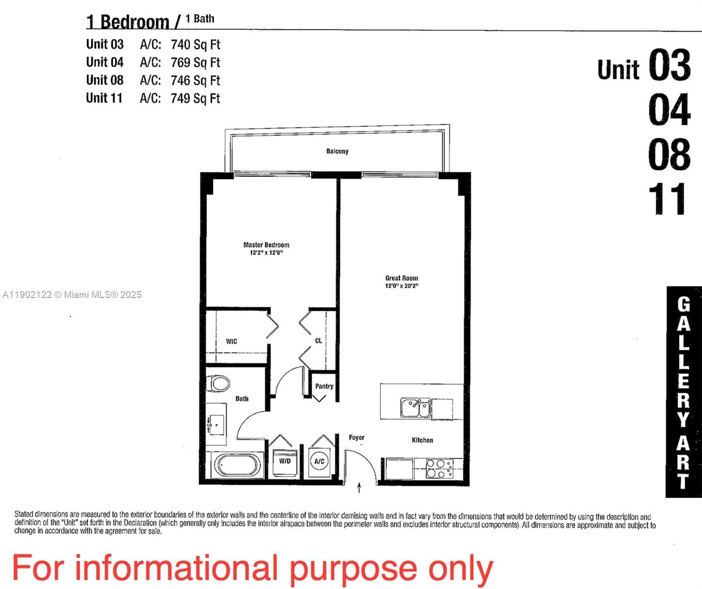 GALLERY ART CONDO - Residential Lease