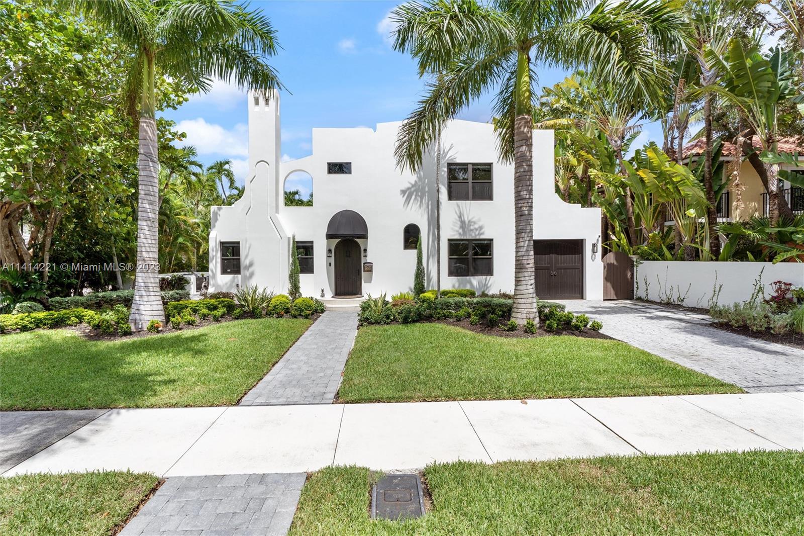 Your newly constructed dream home awaits you in the highly sought after and ideally located Idlewyld community! With the intercoastal steps away, and walking distance to Las Olas and the beach, the location can't get any better. This 100% renovation project was completed in January 2022, including demolition, architectural, structural, plumbing, mechanical, electrical, and gas with all permits closed out. Everything is NEW, with not a detail spared! Italkraft cabinets, Jenn Air appliances, porcelain tile floors, and TPO white membrane roof. This luxurious home provides resort style living, with a Roman design style heated salt water pool, as well as a guest house with a fully equipped kitchen, and full bath. *50 & 100' boat dock available for low lease 10 steps away!