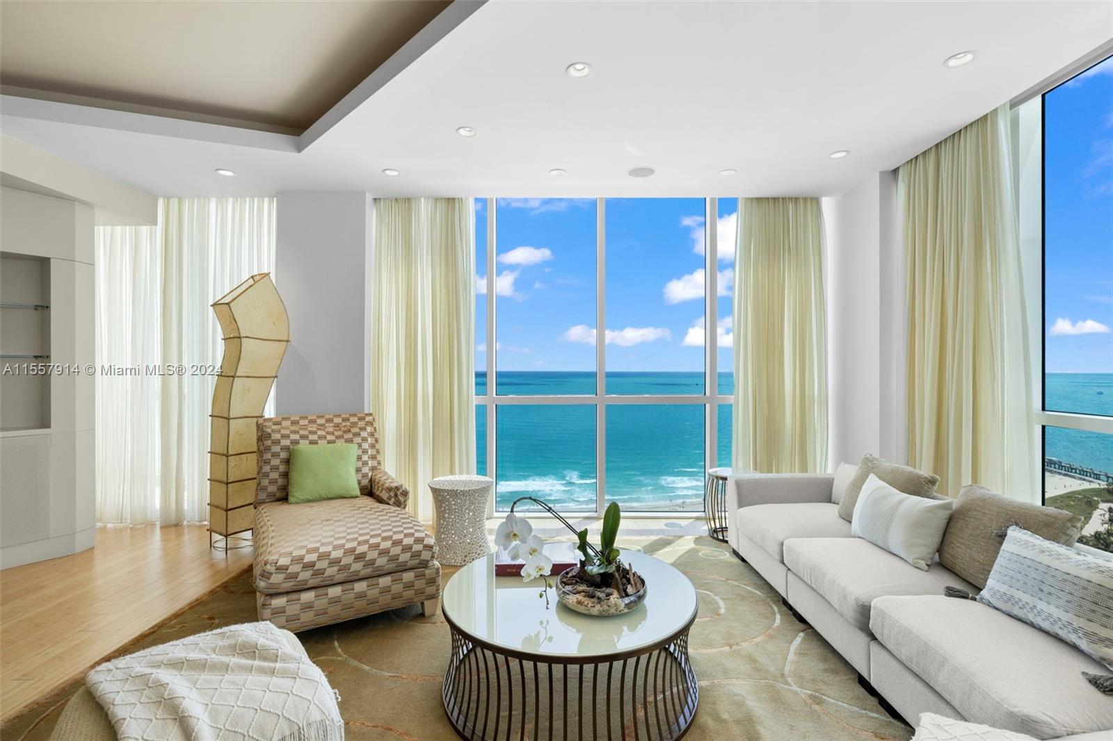 Rental Property at 50 S Pointe Dr Dr 2402, Miami Beach, Miami-Dade County, Florida - Bedrooms: 4 
Bathrooms: 4.5  - $52,000 MO.