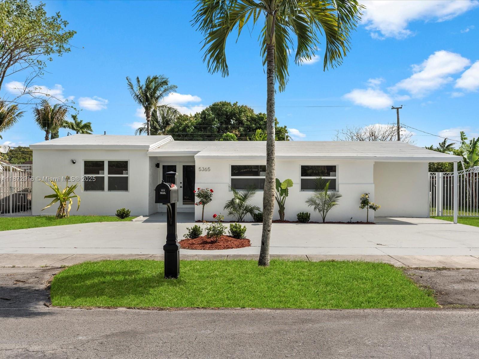 This spacious 5-bedroom, 3-bathroom home has been completely renovated with quality finishes.
Brand NEW 2025 ROOF w permits, Impact windows & doors, new electric , PVC plumbing, New bathrooms & kitchen, new septic tank. The home’s is a single residence but could be separated in 2 units—ideal for extended families, in-laws, or generating rental income w 2 private entrances, kitchen + kitchenette, 2 exits to the fenced backyard. Live in one unit and rent the other to help offset your mortgage—or enjoy it all for yourself.
Enjoy a large backyard, a covered carport, parking for up to 5 vehicles + space for an RV, boat, or trailer. New gate.
This home was just appraised and is priced below appraised value, making it an outstanding opportunity in one of Miami’s most desirable neighborhoods.