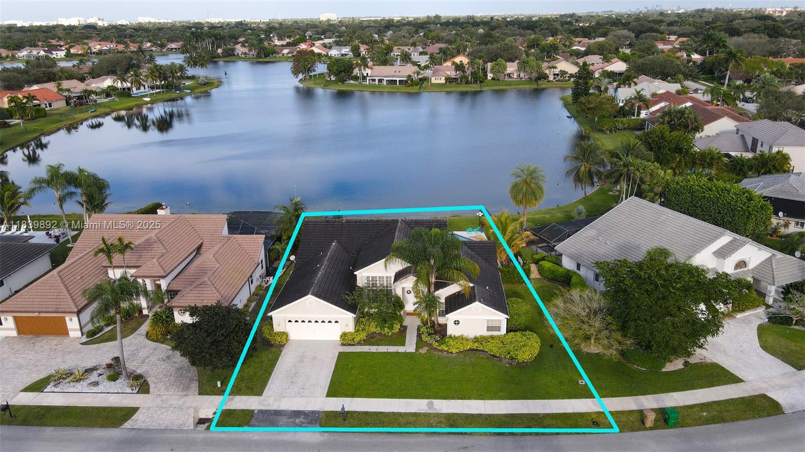 Experience luxury living in prestigious Forest Ridge, Davie! This exceptional 4-bed, 3.5-bath LAKEFRONT HOME offers stunning, unobstructed views from the living room and oversized master suite, which includes a private office/lounge. Beautifully FURNISHED and newly painted, this one-story residence features a gourmet kitchen, spacious living areas, and seamless flow to a sparkling POOL WITH SERENE LAKE VIEWS —perfect for entertaining or relaxing. With a 2-car garage, ample storage, and elegant designer touches throughout, this home blends comfort and style. AVAILABLE FULLY FURNISHED - JUST BRING YOUR SUITCASE