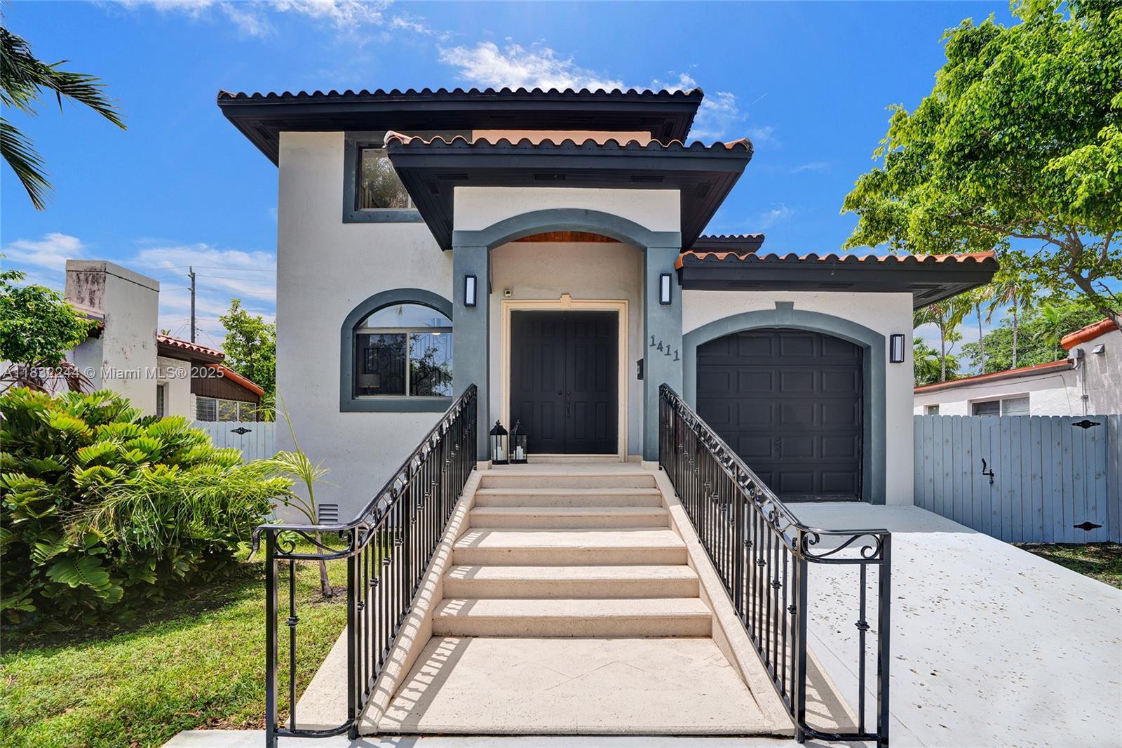 Beautifully designed and completely renovated 4BD/3BA two-story home located on Normandy Isles in Miami Beach! This turnkey
residence features soaring ceilings, new appliances, built-in closets, and elegant finishes throughout. The spacious layout includes
a private upstairs primary suite with its own terrace, perfect for relaxing outdoors. Enjoy the convenience of a true garage and
oversized driveway that fits 4+ cars. Ideally situated just blocks from the ocean, Normandy Shores Golf Course, top restaurants,
and local shops. NO HOA!