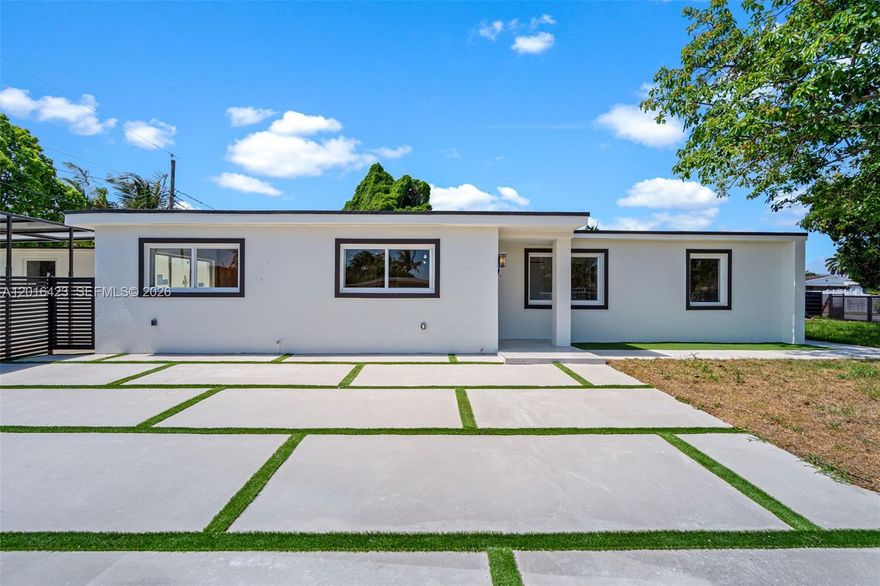 Welcome to 4170 SW 99 Ave, situated on a desirable corner lot in the heart of Miami, this fully remodeled residence offers the perfect blend of modern comfort, style, and income-producing potential. The main home features 4 spacious bedrooms and 2 beautifully updated bathrooms, showcasing sleek contemporary finishes throughout. The stunning kitchen is designed to impress, complete with a large marble kitchen island, stainless steel appliances, and ample space for entertaining. The primary suite serves as a private retreat with a luxurious spa-style bathroom featuring a separate soaking tub and walk-in shower.

Adding exceptional versatility and value, the property includes a fully remodeled efficiency with its own private entrance, dedicated appliances, and independent living space—ideal for extended family, guests, or rental income opportunities.

The exterior is equally inviting, featuring a new automatic gate, full fencing for added privacy, a cozy fire pit area, and mature avocado and mango trees that provide both shade and seasonal fruit. Conveniently located near major roadways, shopping, dining, schools, and parks, this move-in-ready property offers a rare opportunity to enjoy modern Miami living with built-in income potential.