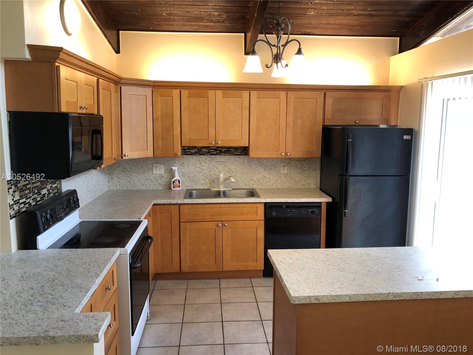 Beautifully renovated Villa! Freshly painted throughout. This unit has a cozy look with the wooden ceilings and renovated kitchen. Tiled kitchen and living area. Screened patio. No upstairs neighbors! Washer/dryer inside unit. Requirements: 55+ years old, clean backgrounds, no prior eviction, no pet, 600+ credit, monthly income must be 3x rent (gross). Application process takes up to 30 days. Landlords requires 3 months at move-in: 1st month's rent + 2 months of Security Deposit.