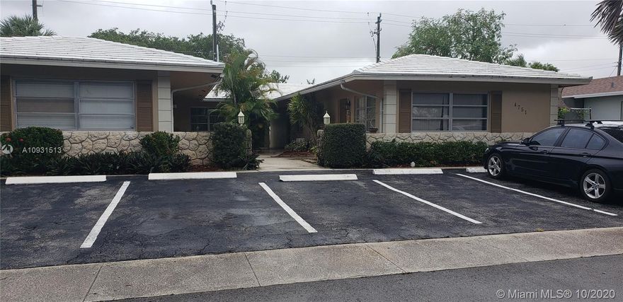 Great location! This 1 Bedroom 1 Bath Apartment found in the charming community of Coral Key Villas in the heart of Light House Point. The unit features a spacious Bedroom. Large Living Room along with Dining Area. Some Impact Windows. Tile Flooring throughout. Paved Patio just outside the Kitchen Door. Minutes away from Shopping Restaurants and much more! A short distance from the Beach.