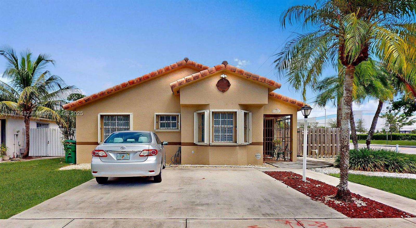 Charming 3BR/2BA single family home with 1,392 sq ft of living area, perfectly maintained and move-in ready! Located in a desirable Homestead neighborhood, this corner lot home features a spacious layout, updated kitchen with granite counters & stainless appliances, tile floors throughout, large master with walk-in closet, and remodeled bath. Enjoy entertaining under the covered patio with fans and ample space. Driveway parking, fenced yard, and no HOA make this a rare find. Excellent location near schools, shopping, and easy highway access. Priced to sell—don’t miss this opportunity!