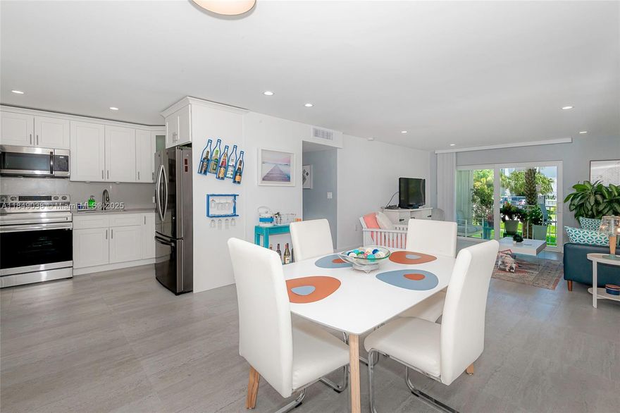 Attn Buyers! This beautifully remodeled 2-bed, 2-bath corner unit at Lido Bay Condo won’t last! With 1,140 SF of living space, it features sleek stainless steel appliances, elegant tile flooring, and quartz countertops. Enjoy an open balcony, impact windows, brand new washer and dryer inside of the unit, and accordion shutters for peace of mind. Includes an assigned parking space, a large private storage room, and guest parking. Prime location just off US-1, minutes from Publix, Whole Foods, Target, the beach, and I-95 access. Easy to show — show and sell!