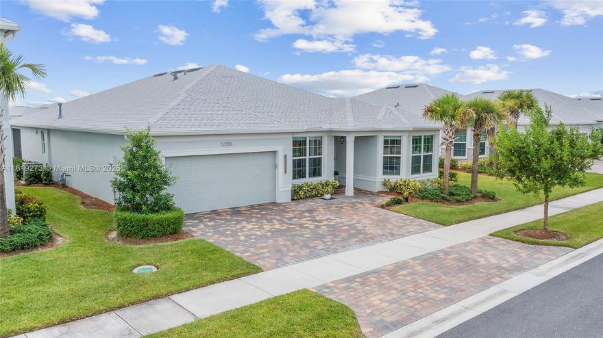 This model Home built in 2023 features 5 bedrooms, 2.5 bath with an amazing Screened in patio to enjoy the beautiful lakeview. Equipped with impact windows and infinity impact sliding doors.  Located in the heart of PSL Tradition. Surrounded by amazing schools and conveniently located near major highways. Low HOA fee which includes, landscaping, internet, Cable T.V and home security. system.  Included is a 7 seater spa.   Property can be sold furnished and the seller is willing to pay for closing cost. This home is move in ready condition. this home won't last long.