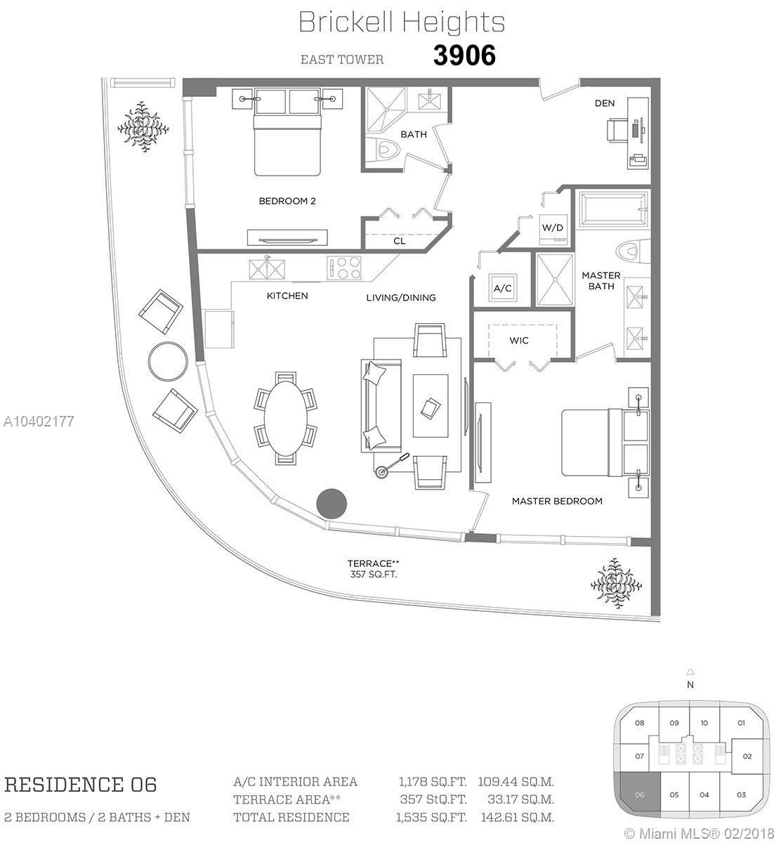 BRICKELL HEIGHTS EAST CON - Residential Lease