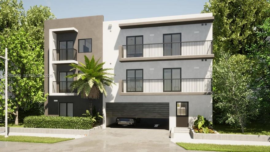 Apartments for rent on a brand new boutique building featuring a 4-bedroom, 2-bathroom apartment, 2nd floor, Located in one of Miami’s fastest-growing neighborhoods, just minutes from Downtown Miami, Wynwood, and the Design District. About a 20-minute drive to Miami Beach. Each spacious unit features modern finishes, an open-concept living space, stylish kitchens, and stainless steel appliances. Fully equipped Kitchen, Refrigerator, dishwasher, stove, and microwave. Washer & dryer inside unit. One assigned parking space included; additional parking available for rent.