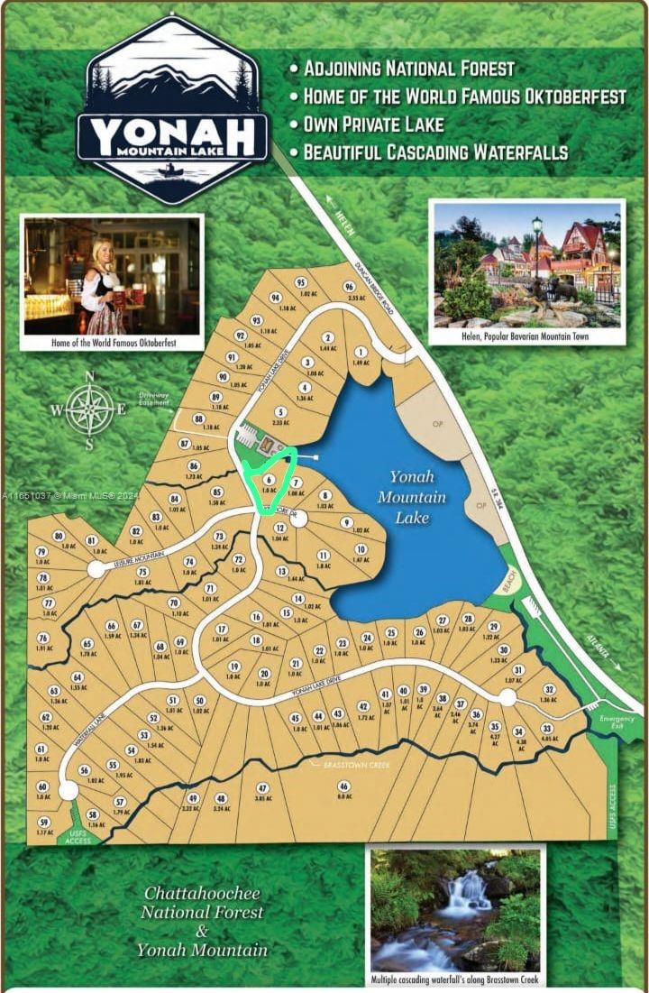 Yonah Mountain Lake - Land