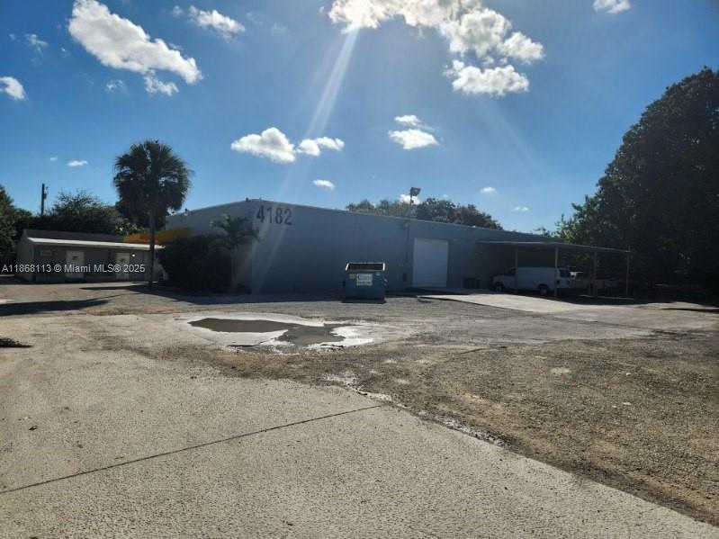 Redevelopment land approximately 1.40 acres in the City of Davie. Currently being used as a warehouse and offices please do not disturb the tenants. Access only through University Drive.