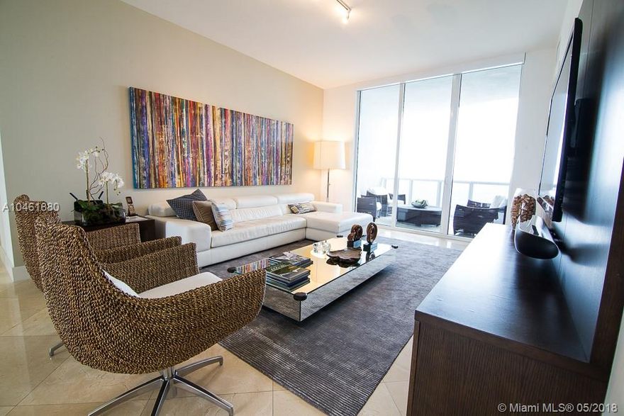 Trump Tower III / Sunny Isles Beach / 3 Beds / 3.5 Baths / 2,558 sq. ft. of living area / Fully Furnished / Ocean & City Views / Beautiful oceanfront unit with marble floors and top of the line appliances / Open layout / Building features full-service amenities to meet your needs / Minimum 3 months lease at $8,990 + tax per month / 4-6 months: $8,700 + tax per month / 7-9 months: $7,700 per month / 10-12 months: $6,600 per month. *Minimum 90 days Lease*