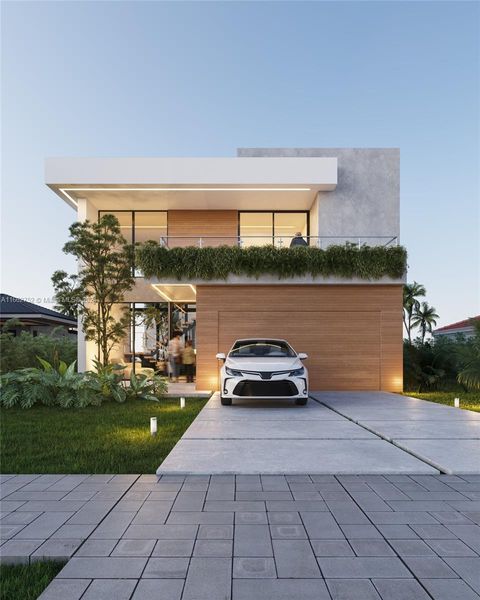 A home in Miami