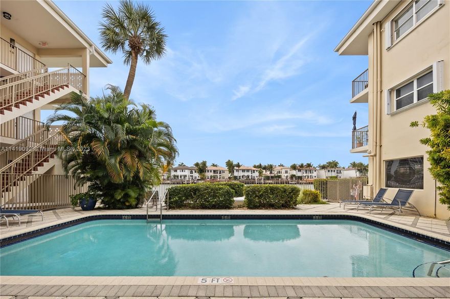 RENOVATED 2/2 Bed condo across the street from the ocean and a short walk to the BROADWALK, SHOPS, RESTAURANTS, FLL Airport, malls and more. NEW APPLIANCES, A/C, IMPACT WINDOWS, 2 WALKING CLOSETS AND MORE. Building offers resort style amenities- pool on the intracoastal, a fitness center, clubhouse, bbq. !!Great Opportunity for investors!!- can be rented 12 times a year - fast association approval. For showings and more information call LA.