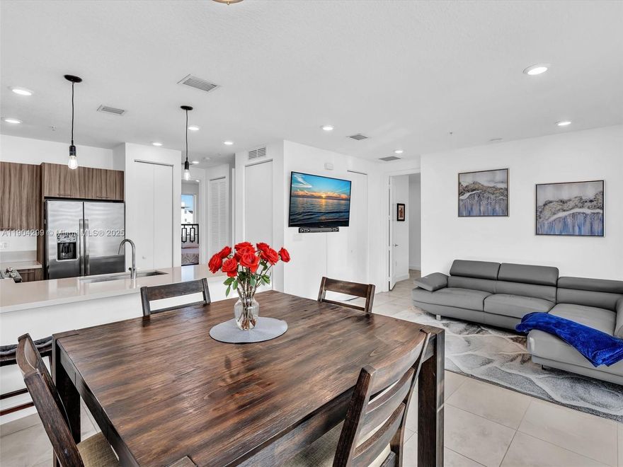 GORGEOUS MOVE-IN READY 3BD/2BA CONDO AT LANDMARK AT DORAL! Built in 2020, this modern home feels like new and offers a bright, open layout, tile flooring throughout, and spacious walk-in closets. The kitchen features sleek white quartz countertops, stainless steel appliances, and a tankless water heater. Located on the 3rd floor with no upstairs neighbors, providing extra privacy and tranquility. Enjoy resort-style living with access to a state-of-the-art clubhouse offering a beautiful pool, children’s water park, tennis courts, fitness center, and party room. Prime location near top-rated Doral schools, highways, shopping, and dining. Perfect for families or investors seeking a property in one of Miami’s most desirable communities. Pack your bags—your new Doral home awaits!