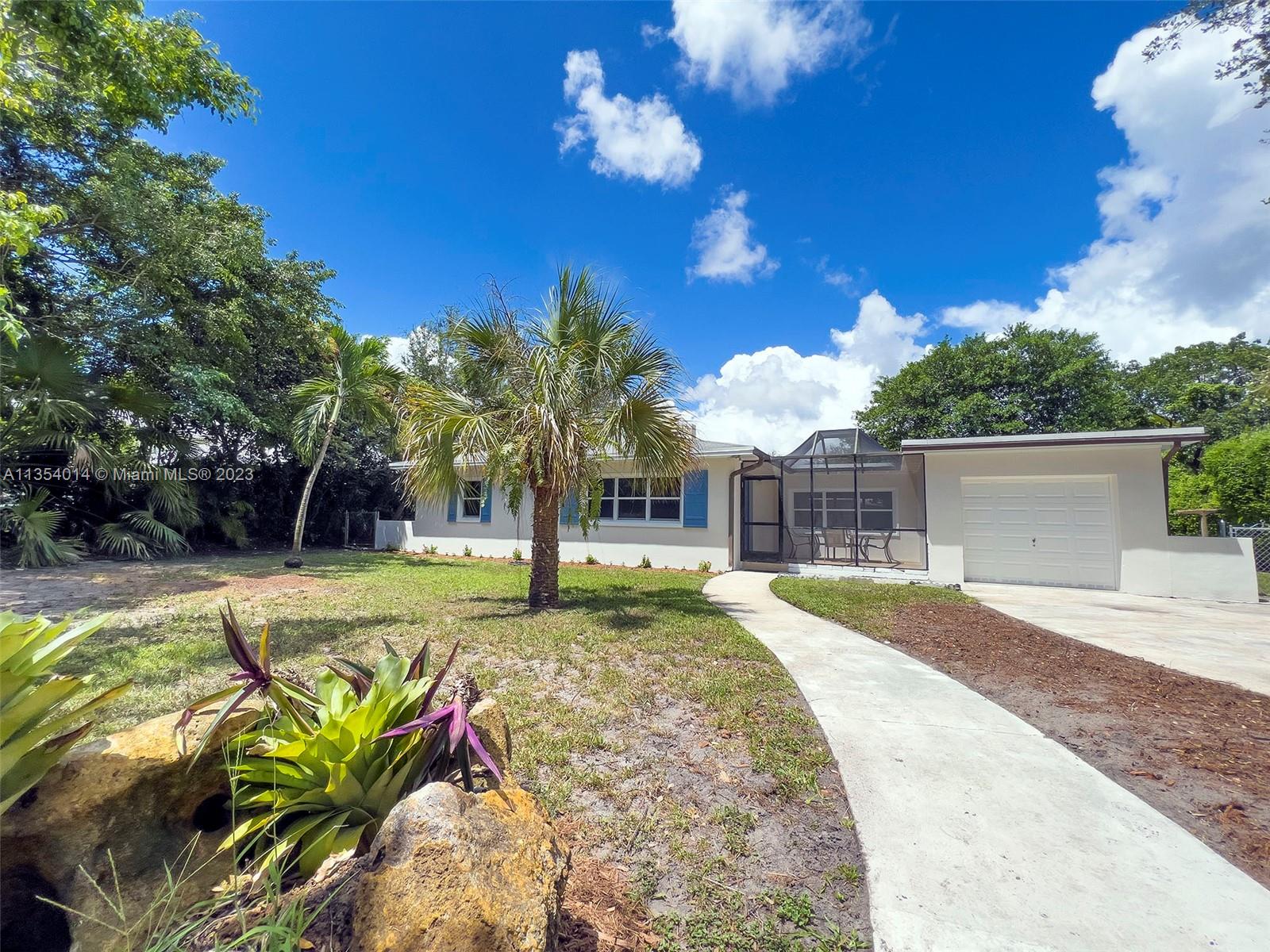 HERE IS WHAT YOU'VE BEEN WAITING FOR! This is the least expensive single-family home in Pinecrest! If you can close by JULY 20, this is the DEAL of a lifetime! This single-family home (that is on a DUPLEX-ZONED lot) is ready to immediately move into (or rent out) and in good condition throughout. Newer windows, good roof, all working appliances and systems. Currently, the home is 2BRs on one side and a bonus room that can be made into a 3rd bedroom.
