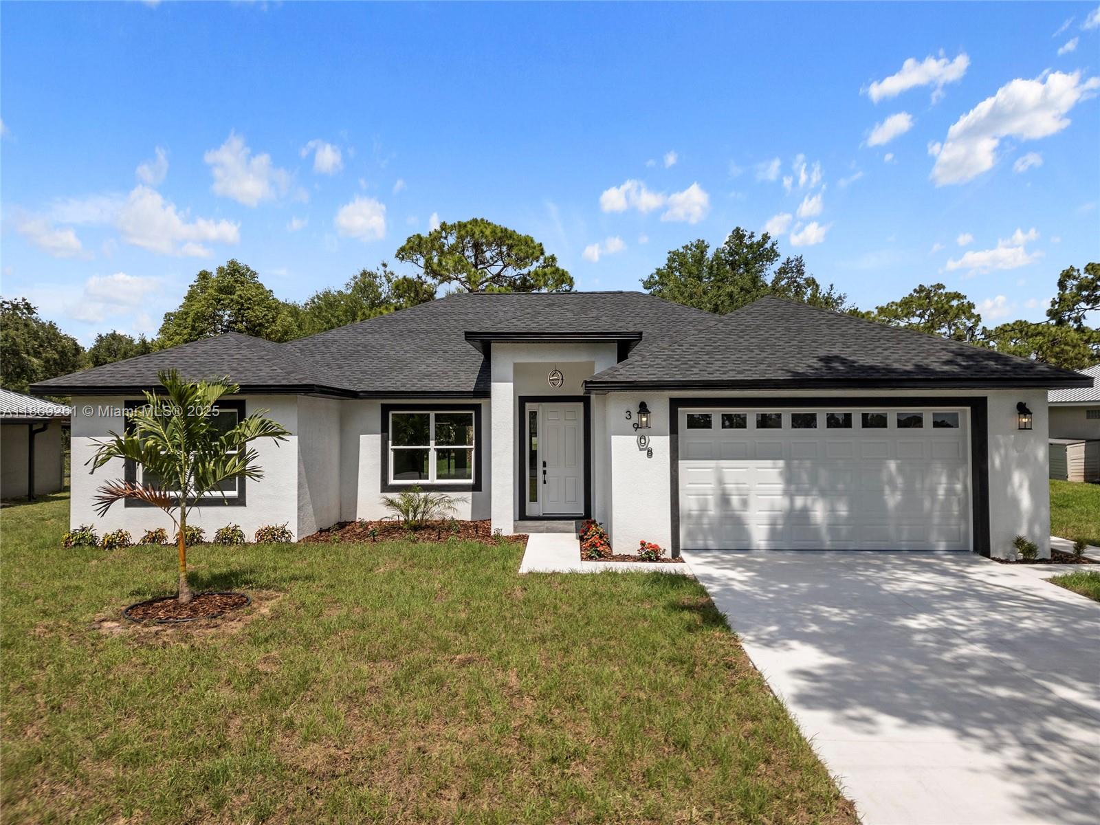 Discover this stunning 3-bed, 3-bath home in the desirable Sun ‘N Lake District of Sebring, FL. Designed for comfort and style, it features luxury vinyl plank flooring, soaring ceilings, and an open layout. Enjoy granite countertops in the kitchen, baths, and window sills, plus a stylish backsplash. Bathrooms include premium tile and glass shower doors. The primary suite offers privacy and comfort, while other bedrooms are bright with ample storage. Additional perks: epoxy-coated 2-car garage, utility sink, full irrigation system, and a covered lanai with fans and lighting. The kitchen and bathrooms shine with high-end finishes, combining elegance with everyday functionality. Schedule your showing today!
