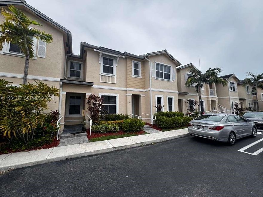 Spacious 2-bedroom, 2.5-bath townhouse located in the desirable FIJI gated waterfront community in Homestead. This well-maintained residence offers a quiet setting with scenic water views, perfect for comfortable living.

The home features two bedrooms with en-suite full bathrooms and a convenient half bath on the main level. Enjoy great community amenities and an excellent location near the Florida Turnpike, shopping centers, and dining, providing easy access for commuting and everyday needs.

Optional furnished rental available for an additional $200/month.

Easy to show - Vacant