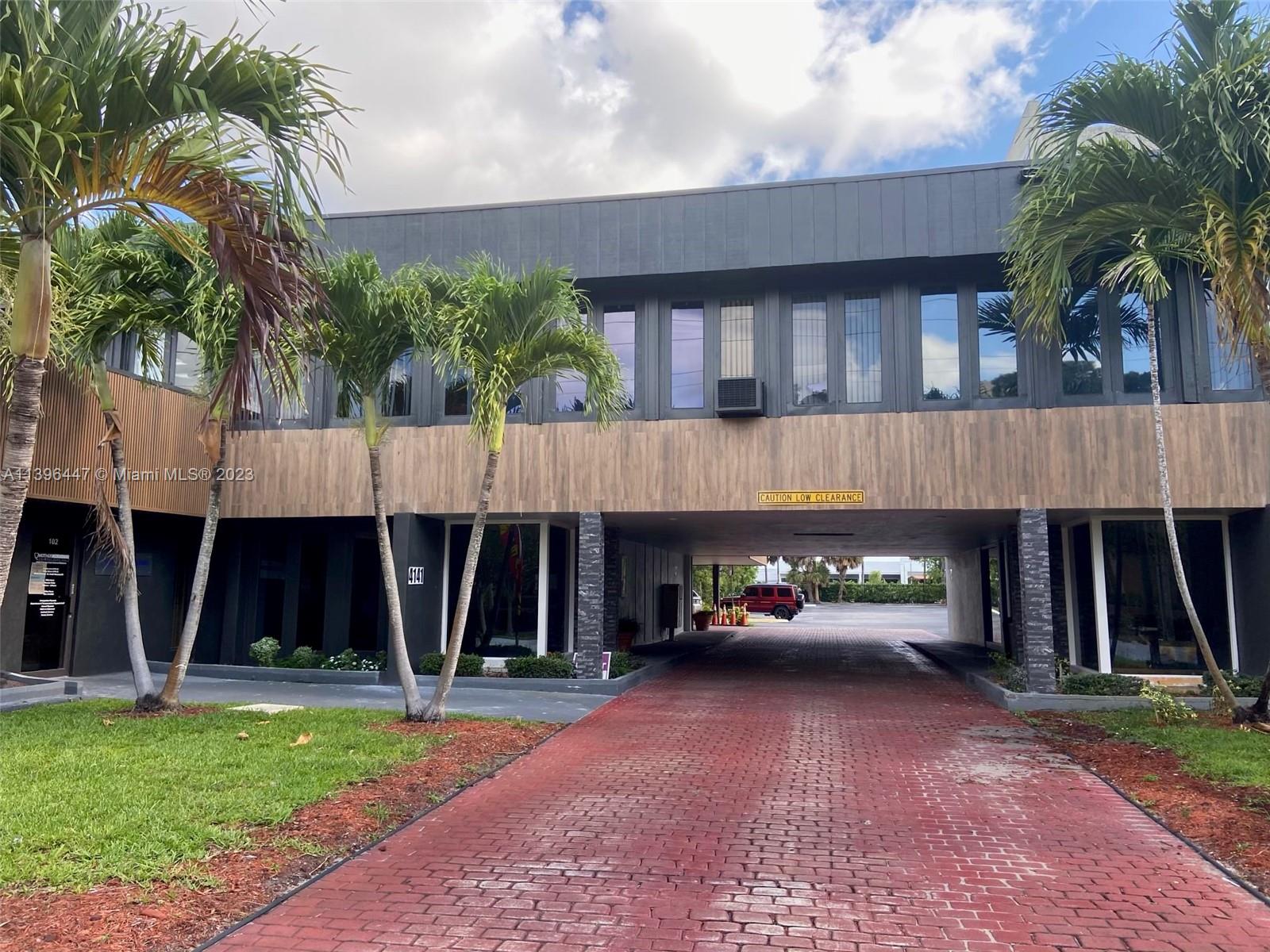 Only 1 unit left! Available 1,795 SF. Excellent office for lease in desirable Plantation FL. Perfect for medical use, law
firm, or any other professional use. The building has ample parking, large hallways with waiting areas, and much
more. The building is located just off State Road 7, halfway between Sunrise Boulevard and W Broward
Boulevard. This prime location offers easy access to the Florida Turnpike. Great rental rate! Only $23.00 per SF
plus low CAM. Immediate occupancy available, easy to show call for more information.