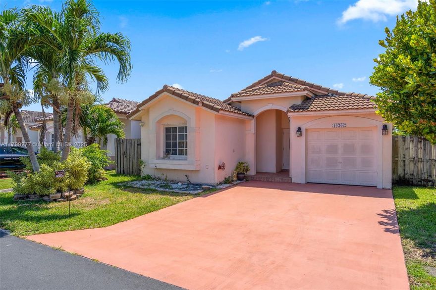 Come and see this Beautiful gated community of Brightons Meadow within Country Walk area. A 3/2 fenced home with a very low HOA $65/m. Vaulted ceiling, hurricane shutters and a 2020 roof. Master bedroom with dual sinks, separate shower and roman tub, walk in closet.