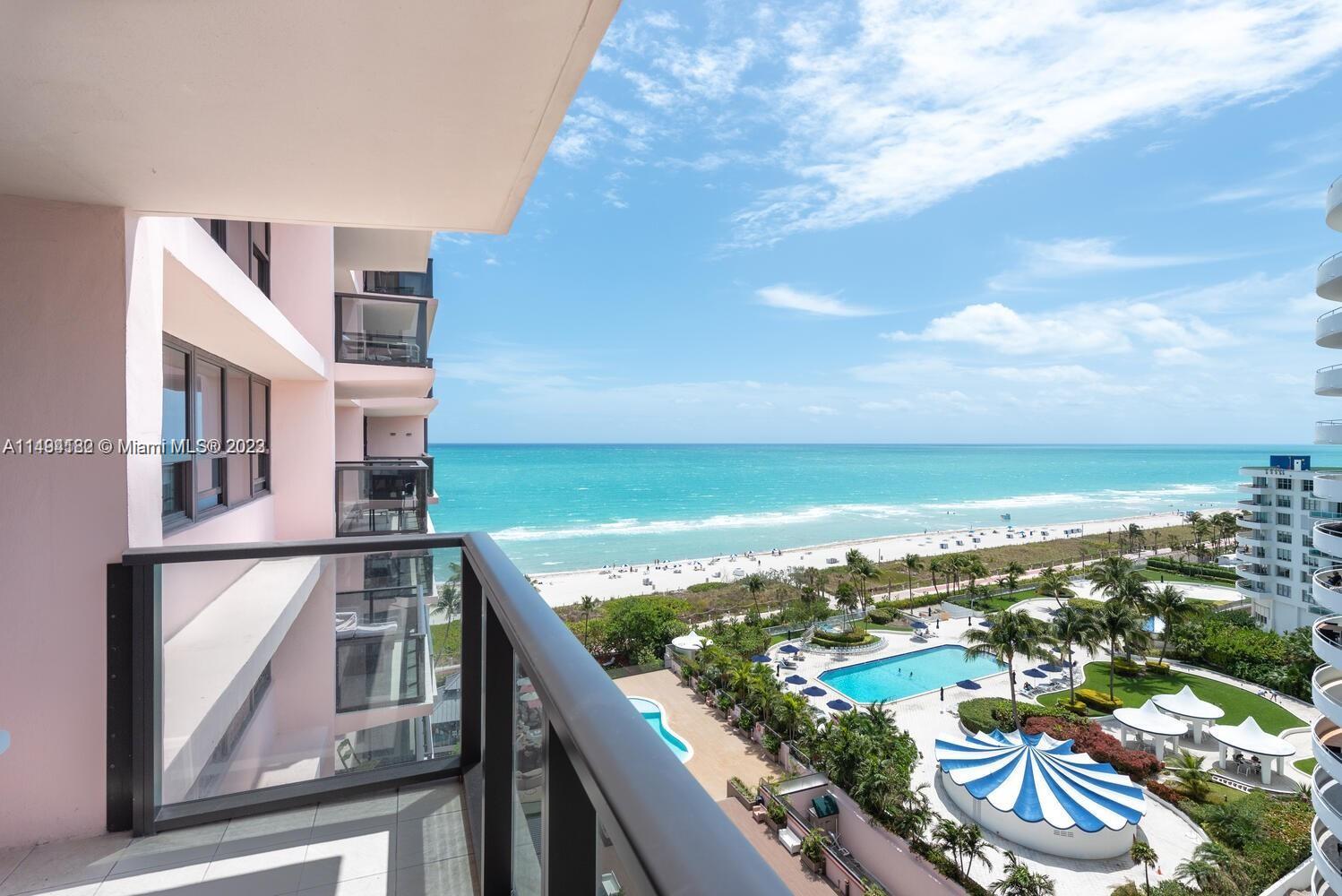 Rental Property at 5225 Collins Ave 1205, Miami Beach, Miami-Dade County, Florida - Bedrooms: 2 
Bathrooms: 2  - $4,250 MO.