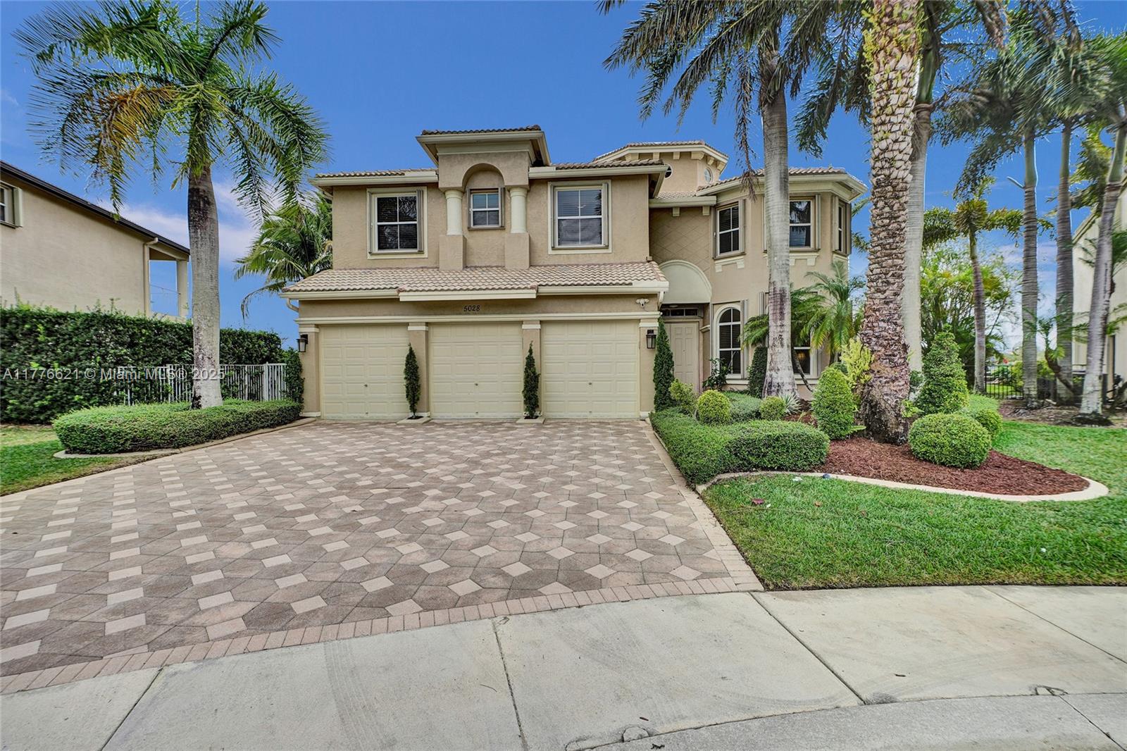 Property for Sale at 5028 Sw 170th Ave, Miramar, Broward County, Florida - Bedrooms: 5 
Bathrooms: 6  - $1,388,000