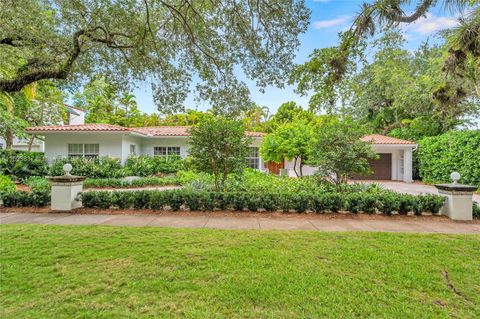 A home in Coral Gables