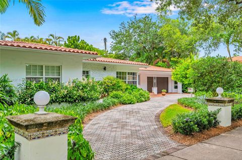 A home in Coral Gables