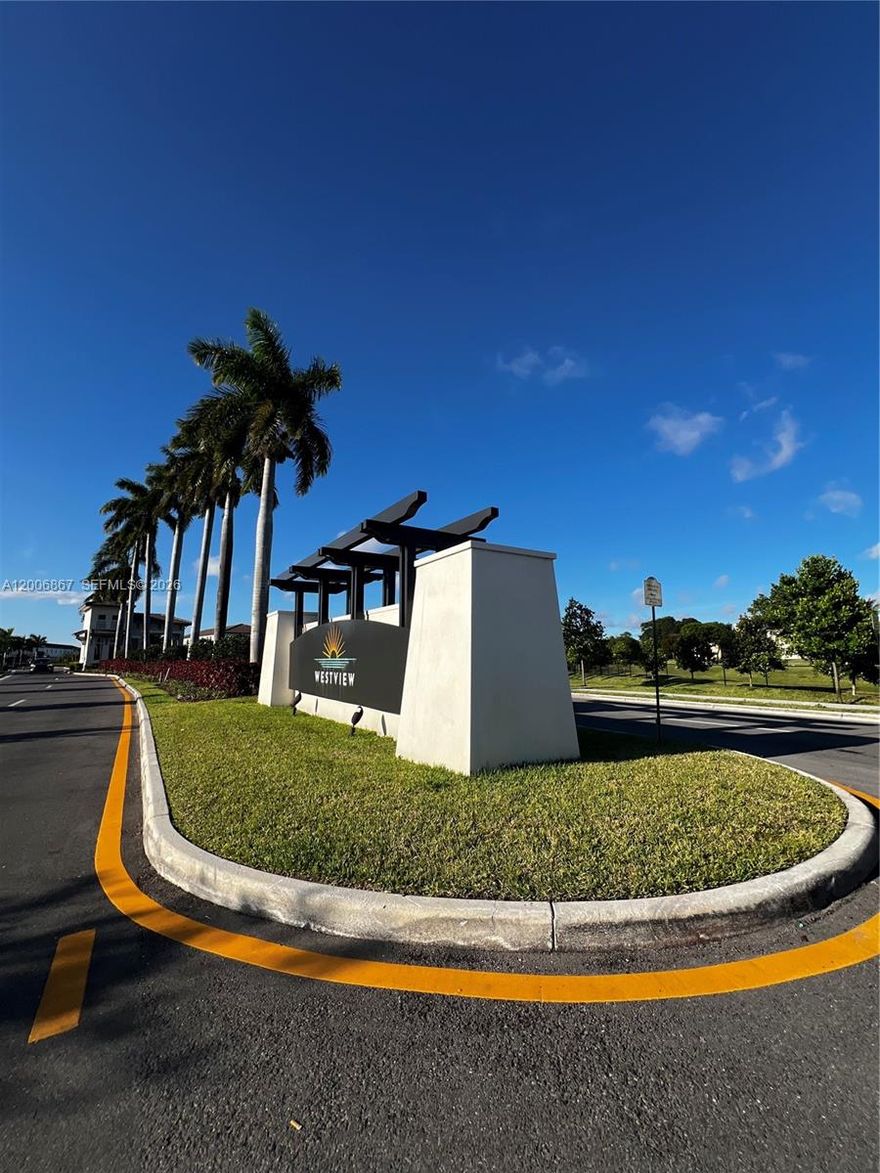 Location and Extra Space sums up this incredible opportunity! Currently the lowest priced, largest available size townhome, this property is well positioned just a short walk to the beautiful resort-style Clubhouse and offers a great opportunity to add your personal touch! 
This 3 bedroom, 2.5 bath was designed with a functional layout for modern living. The 1st floor features a formal living and dining room, a half bath for guests, an open concept kitchen and family room that leads into the backyard, making it ideal for entertaining. 
On the 2nd floor, you will find: 3 bedrooms (2 with walk-in closets), 2 full bathrooms, and a washer/dryer! No lugging laundry up and down the stairs!
 
Located within the highly desirable Westview Subdivision, this gated community has 24/7 security, access to resort-style amenities, including a clubhouse, fitness center, community pool, playground and dog park. Near major highways, shopping, dining and local parks, this property offers both convenience and accessibility.