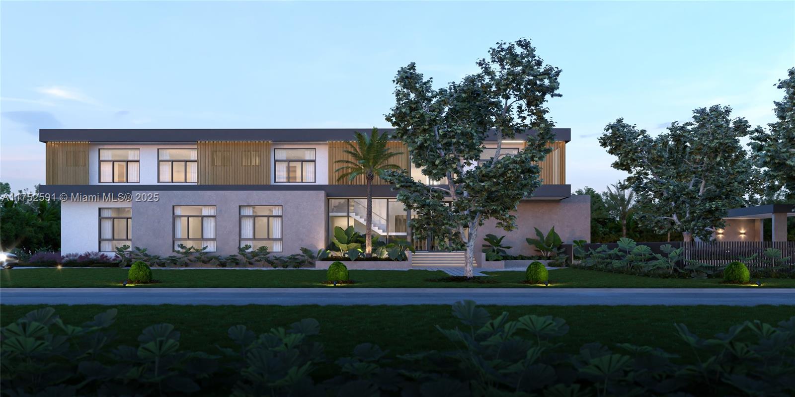 Welcome to an exceptional opportunity in Pinecrest, featuring a luxurious tropical modern residence with fully approved permits. Designed to blend seamlessly with its lush surroundings, this stunning home offers six spacious bedrooms, a state-of-the-art gym, a private office, 7.5 elegantly appointed bathrooms, and a generous four-car garage. Set on a sprawling 37,026 square-foot builder’s acre, this architectural masterpiece provides 9,258 square feet of air-conditioned living space and over 11,010 square feet of total construction. A rare chance to own a sophisticated and serene retreat in one of South Florida’s most sought-after neighborhood, where timeless elegance meets natural harmony.