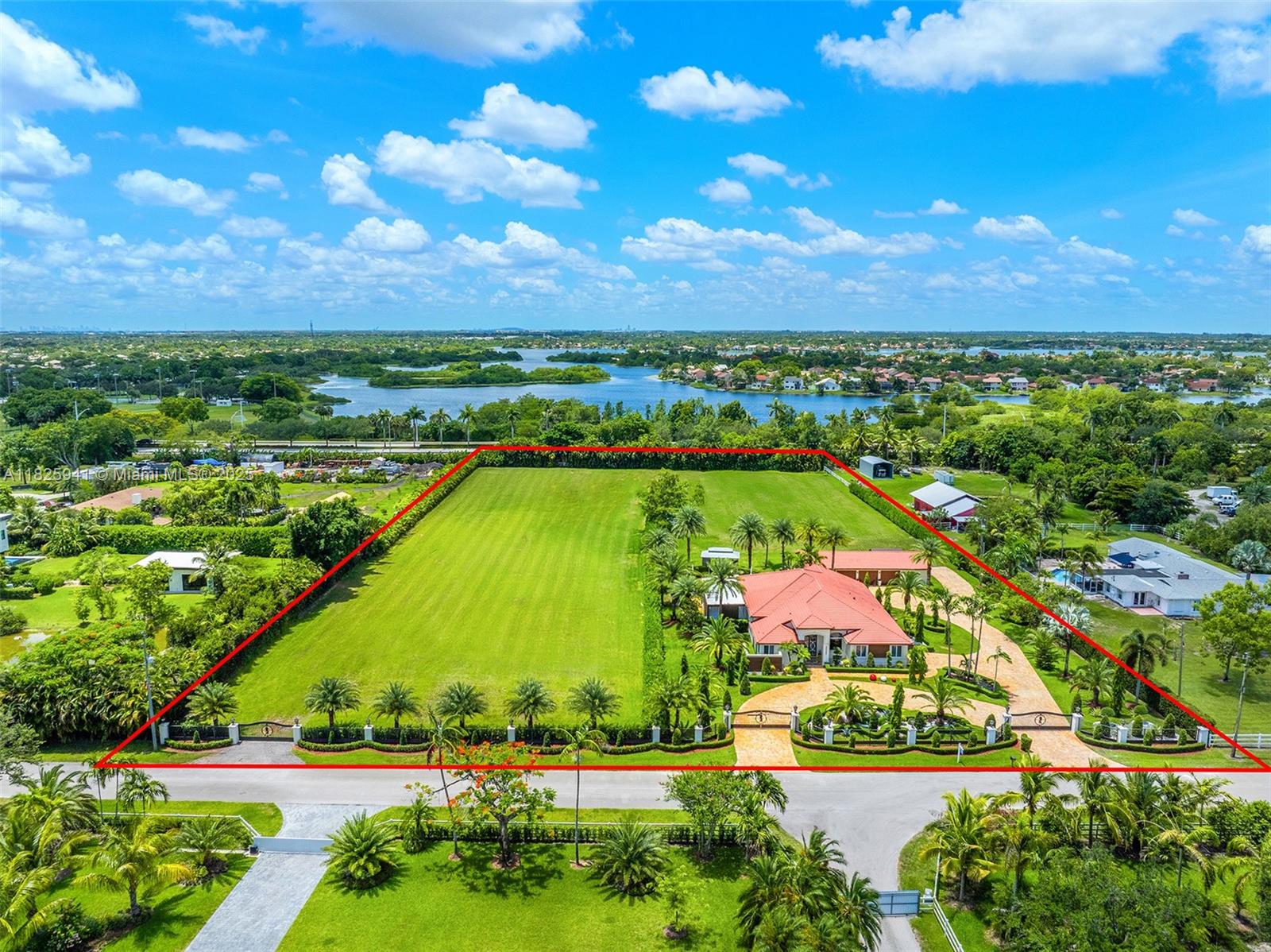 A Rare ~4.5 Acre Estate Opportunity in South Florida!! Modern Luxury with Expansion Potential
own one of Southwest Ranches most exceptional properties with a private ~4.5 acre estate featuring a stunning modern 5 bedroom and 4.5 bathroom residence which includes a separate fully appointed guest house. This offers the perfect blend of space, style, and seclusion. What makes this property truly unique is the inclusion of a separate, buildable vacant lot next door which is ideal for new construction, future investment, or multi-generational living. Whether you’re looking to build a second home or simply hold onto a rare piece of land in South Florida's rapidly disappearing open space the possibilities are endless! The home is offered separately at $3,495,000. Open House Saturday & Sunday!