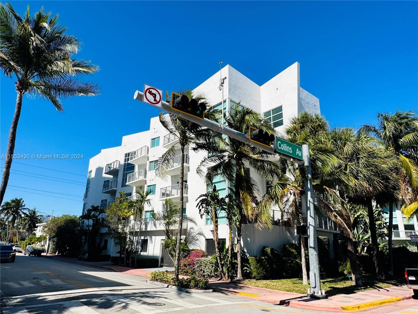 Rental Property at 7700 Collins Ave 1, Miami Beach, Miami-Dade County, Florida - Bedrooms: 2 
Bathrooms: 2  - $3,325 MO.