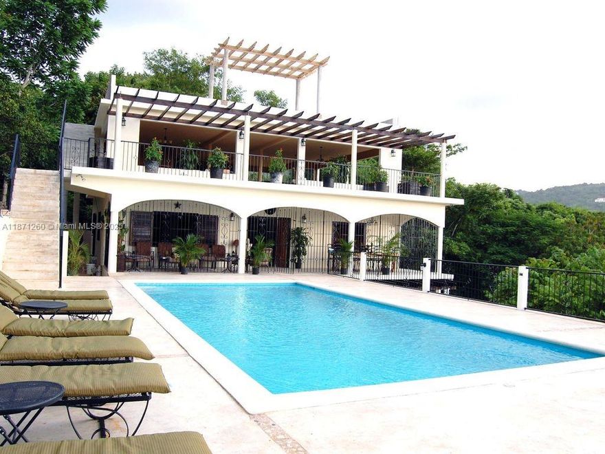 Looking for the ultimate multi-acre Oceanview investment property that’s turnkey ready and capable of generating over US$400,000 annually? This rare gem is a true cash cow, boasting 20 spacious bedrooms, expansive living and dining areas, and the ability to host more than 60 guests nightly with consistently high occupancy rates. Perfect for weddings, anniversaries, retreats, family reunions, and large gatherings, this villa offers unmatched versatility and income potential. Guests are drawn to its two sparkling swimming pools, timeless Polynesian-inspired décor, lush tropical landscaping, and unlimited ocean views at every turn. Nestled in the prestigious Cardiff Hall area, this remarkable villa is a once-in-a-lifetime opportunity that won’t last long on the market.