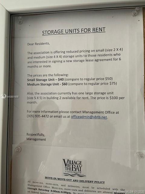 VILLAGE BY THE BAY CONDO - Residential Lease