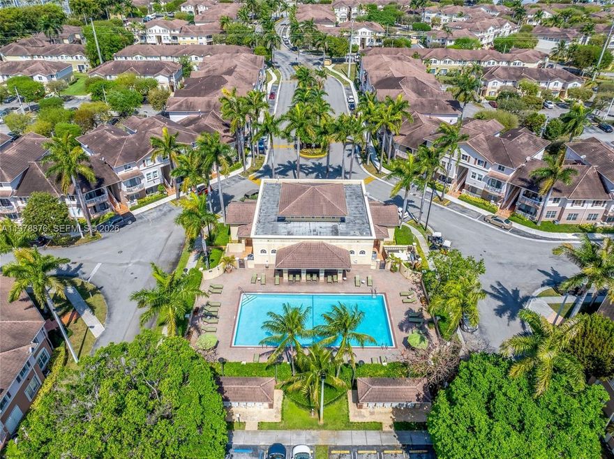 Location, Location, Location! Nestled in the heart of Fontainebleau's sought-after Century Park community, this beautifully renovated, turn-key townhouse is the one you've been waiting for. Perfectly positioned near major highways, premier shopping centers, and Florida International University, convenience is truly at your doorstep.
The thoughtfully designed split-level layout offers the perfect balance of comfort and privacy. The main floor features an open kitchen, inviting family room, a convenient half bath, and a patio. Head upstairs to find both spacious bedrooms, each with its own en-suite bathroom, plus a dedicated laundry room for added convenience.