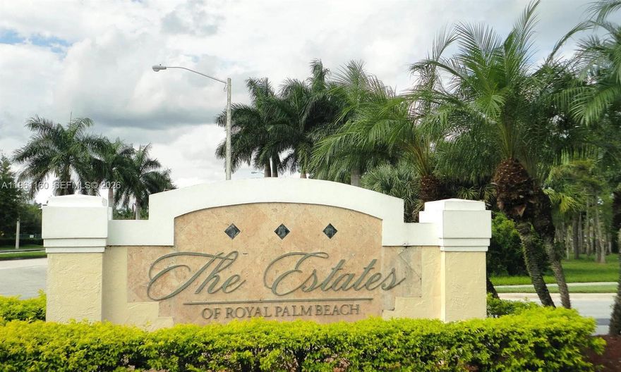 This spacious home is in a Gated community offers 1,708 square feet under air, complete with a two-car garage, areal electric fireplace. Located in a highly desirable neighborhood with a park just a short stroll away, this propertY ombines convenience and charm in a fantastic setting. Key Benefits: Prime location in Royal Palm Beach, FL 33411 Located within a desirable neighborhood. Proximity to top-rated schools like Cypress Trails Elementary, Crestwood Community Middle School, and Royal Palm Beach High School Minutes from Major Hospitals, malls, Shopping Center, restaurants, and Palm Beach County Community College. Spacious 3 bedrooms + Den, 2 full bathrooms with a Total Square Footage of 2,462 | FSP Finished Screened Porch. FOP Finished Open Porch. Will removed studio if buyer wanted.