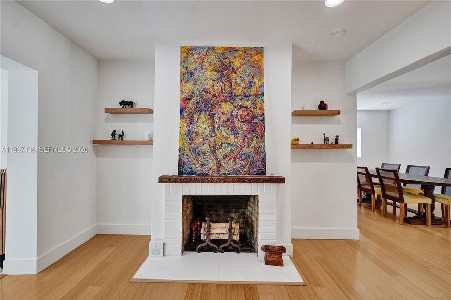 Amazing and bright updated very unique home which is a 5bed 3bath consist of a 4/2 home with a separate in law suite that is a 1bed 1 bath unit. The backyard offers a beautiful pool with a huge travertine pool deck area and nice open landscape with fruit trees. Huge sitting area in the back that is perfect for family gathering. As per seller they enjoyed many dinners outside.
House in back is on an alley street where you can keep your trash cans. Fully fenced in. In back is a sliding gate and in law suite has a separate drive way in back. You can live in one and rent out small unit. You need to see this home in person. House is just a short distance away to the beach and you can walk to temples, worship. Close to everything, schools. restaurants, stores.