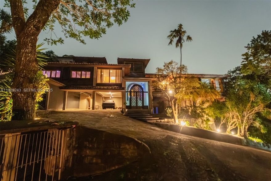 Extraordinary private estate located in Rio de Janeiro’s most prestigious South Zone, positioned on a legally established elevated plateau at approximately 200 meters above sea level. Due to current zoning and environmental regulations, developments of this nature and elevation are no longer permitted, making this residence a rare and non replicable exception.

Set on an expansive land parcel of approximately 6 hectares with approximately 3,400 square meters of built area, the residence offers permanent panoramic views encompassing the Atlantic Ocean, Two Brothers Mountain, Atlantic Forest areas of the Botanical Garden, Christ the Redeemer, Vista Chinesa, and the city skyline.

Originally developed in the 1980s and later renovated by architect Hélio Pelegrino, the home preserves its architectural essence while benefiting from structural upgrades from foundation to roof and reconfigured interior layouts. Authentic historical architectural elements sourced from the former Palácio Monroe, one of Brazil’s most significant historic landmarks and former seat of the Federal Senate, are integrated throughout the property.

Every interior and exterior space offers a distinct visual experience, complete privacy, and seamless integration with nature. Additional highlights include extensive gardens, resort style pool area, multiple entertainment spaces, and rare helipad access, all within minutes of Rio’s finest schools, beaches, and cultural destinations.